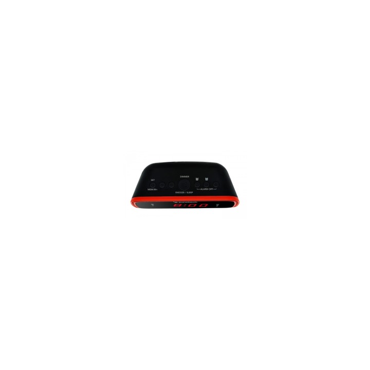 Sunstech FRD60 Reloj Negro, Rojo