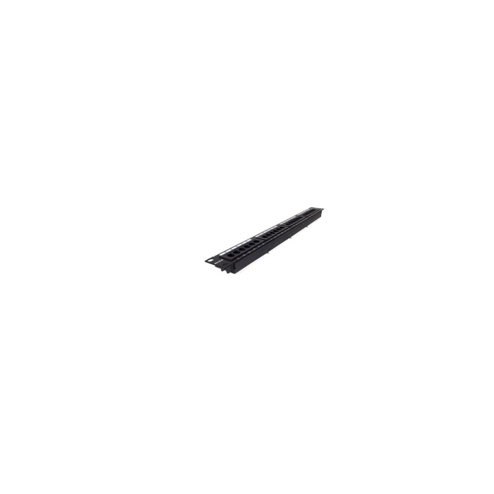 Phasak Panel de transferencia 19" 24P Cat.6A UTP RJ45 DUAL 1U - PU 2421