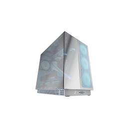 Mars Gaming MC-NOVA3, Caja Gaming Custom XXL E-ATX, Tripe Cristal Cromado Continuo Sin Marco, Soporte Completo Refrigeración