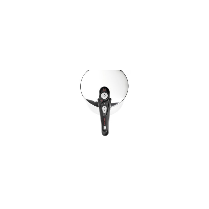 BRA A185105 olla a presión 11 L Plata