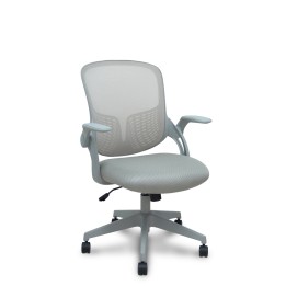 Piqueras y Crespo Silla Opti544 gris respaldo malla gris asiento 3D gris