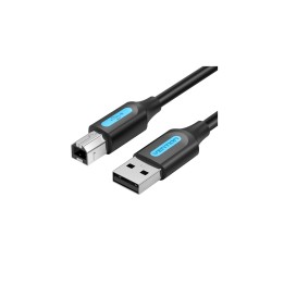 Vention Cable USB 2.0 Impresora COQBF/ USB Tipo-B Macho - USB Macho/ 1m/ Negro