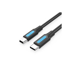 Vention Cable USB 2.0 Tipo-C COWBF/ USB Tipo-C Macho - MiniUSB Macho/ 1m/ Negro