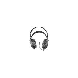 Mars Gaming MH124, Auriculares Gaming FRGB Rainbow, Diseño Ergonómico, Micrófono Flexible, Control de Volumen, Cascos Gaming,