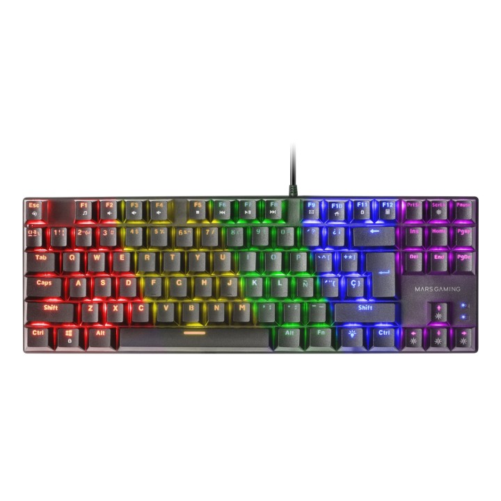 Mars Gaming MK80 teclado Juego USB QZERTY Italiano Negro