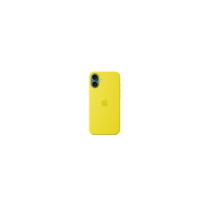 Apple Funda de silicona con MagSafe para el iPhone 16 Plus - Amarillo carambola