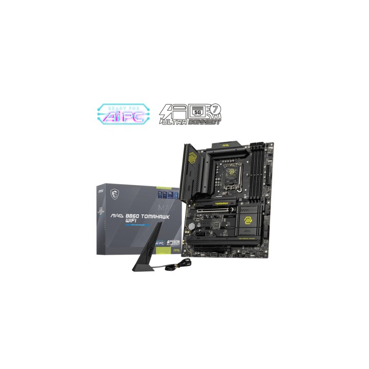 MSI MAG B860 TOMAHAWK WIFI placa base Intel B860 LGA 1851 (Socket V1) ATX