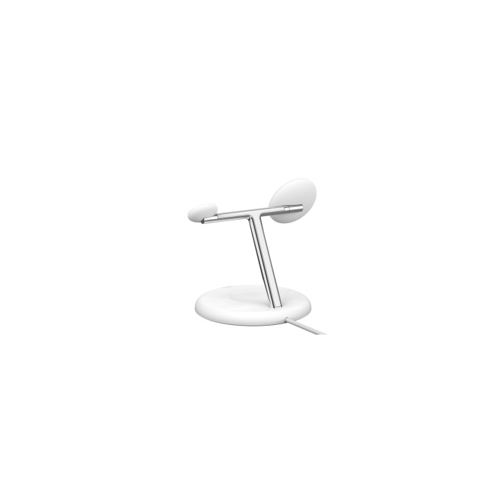 Belkin WIZ023VFWH cargador de dispositivo móvil Auriculares, Smartphone, Reloj inteligente Blanco USB Cargador inalámbrico