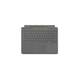 Microsoft 8XB-00197 teclado para móvil Microsoft Cover port Platino