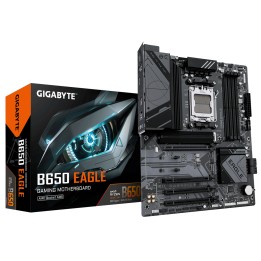 GIGABYTE B650 EAGLE Placa base - AMD Ryzen serie 9000, VRM de 12+2+2 fases, hasta 7600 MHz DDR5 (OC), 1xPCIe 5.0 + 2xPCIe 4.0