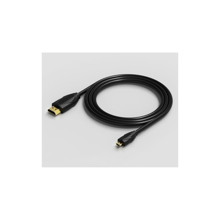 Vention Cable HDMI VAA-D03-B300/ HDMI Macho - Mini HDMI Macho/ 3m/ Negro