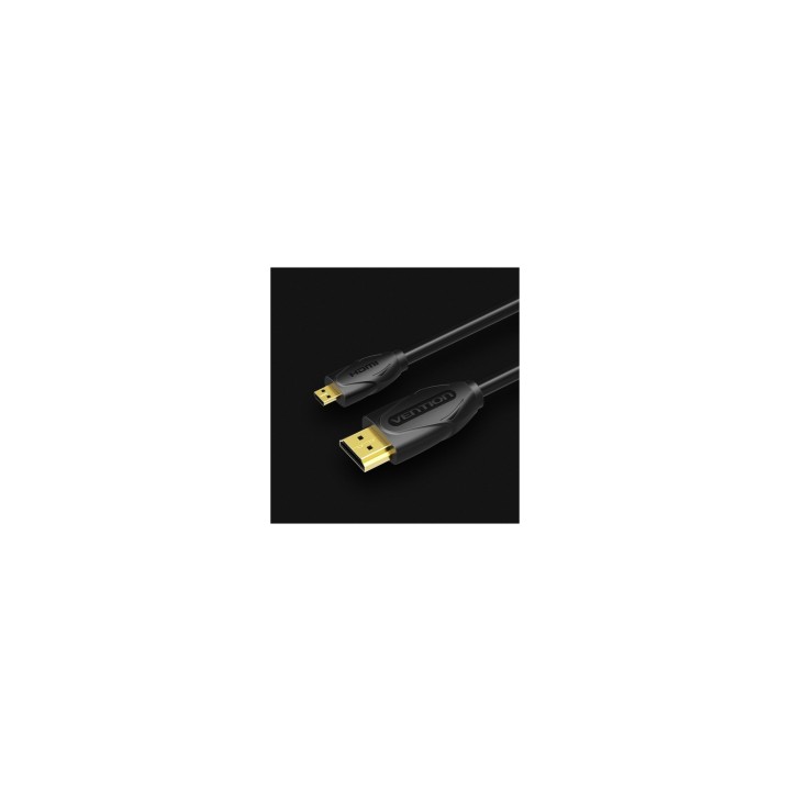 Vention Cable HDMI VAA-D03-B300/ HDMI Macho - Mini HDMI Macho/ 3m/ Negro