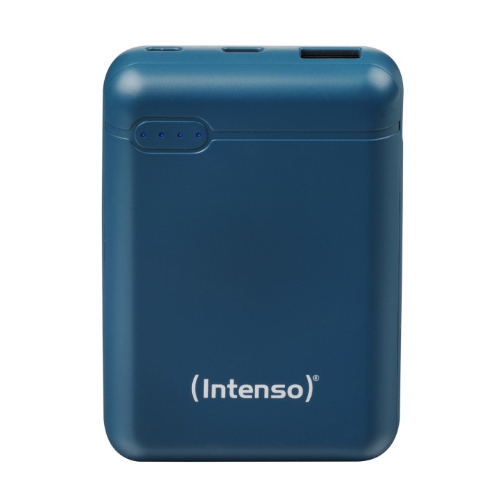 BATERIA EXTERNA INTENSO XS10000 POLIMERO DE LITIO 10000 mAh , POWERBANK Color petróleo