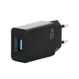 Mobilis 001360 cargador de dispositivo móvil Universal Negro Corriente alterna Auto
