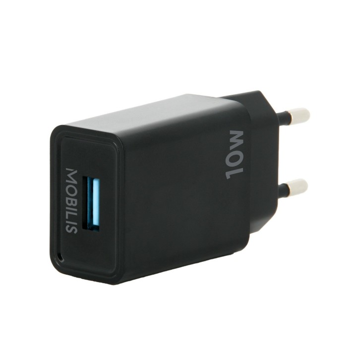 Mobilis 001360 cargador de dispositivo móvil Universal Negro Corriente alterna Auto