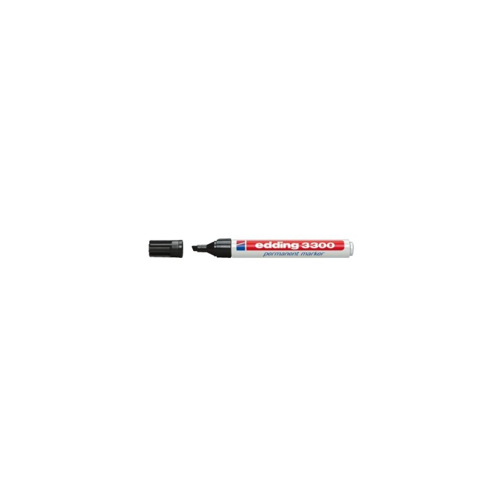 Edding 3300 marcador permanente Negro 10 pieza(s)