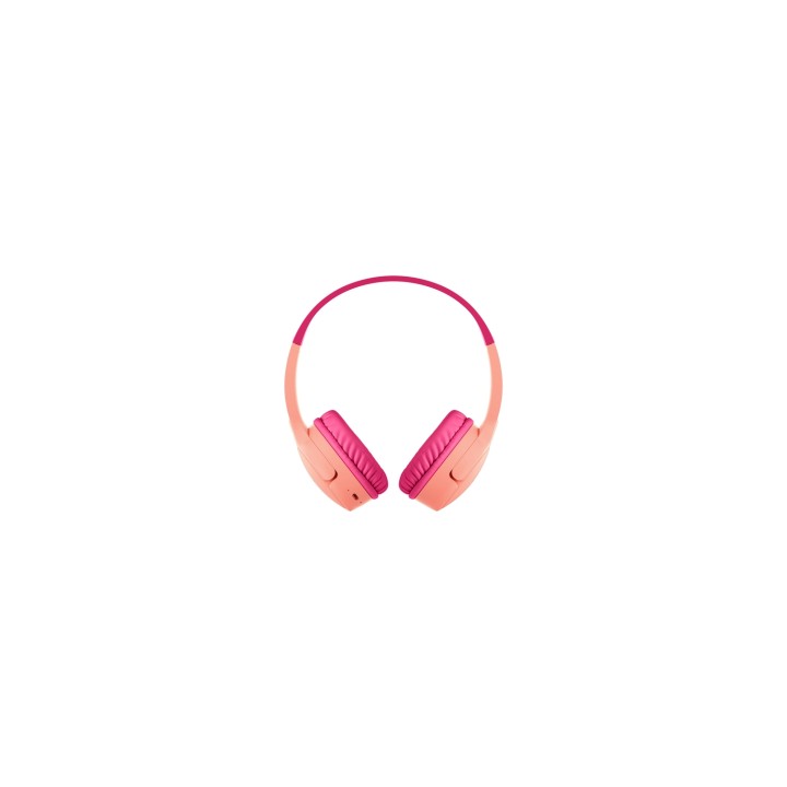 Belkin SoundForm Mini Auriculares Inalámbrico Diadema Llamadas/Música USB Tipo C Rosa