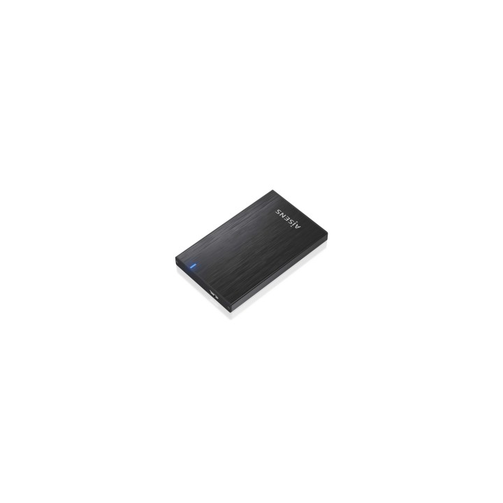 AISENS Caja externa 2.5" ASE-2527B 9.5mm SATA a USB 3.0/USB3.1 Gen1, Negro
