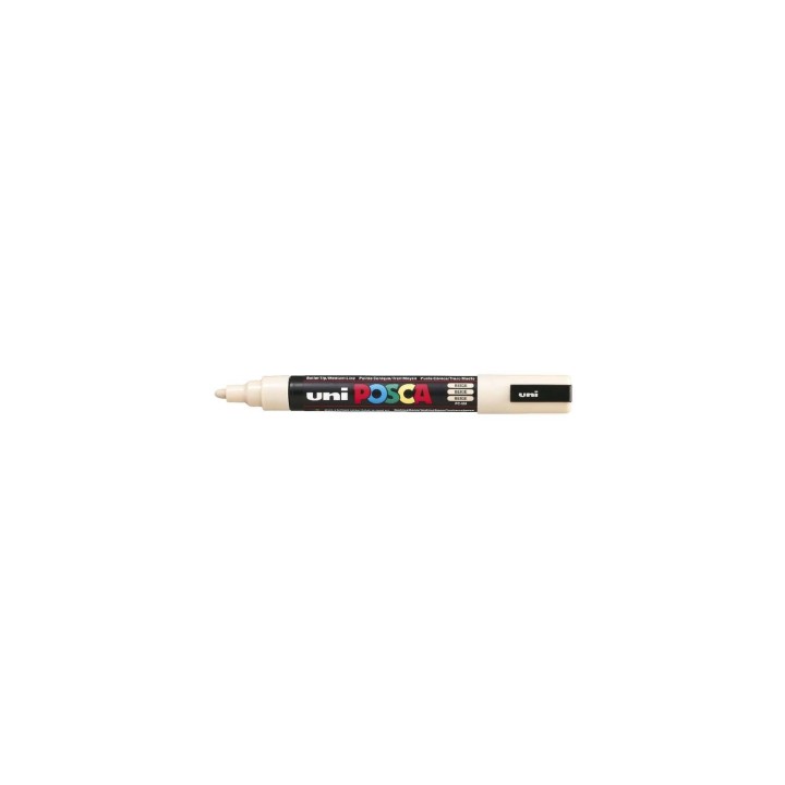 POSCA uni PC-5M marcador 1 pieza(s) Punta redonda Beige