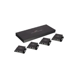 Lindy 38155 extensor KVM Transmisor y receptor
