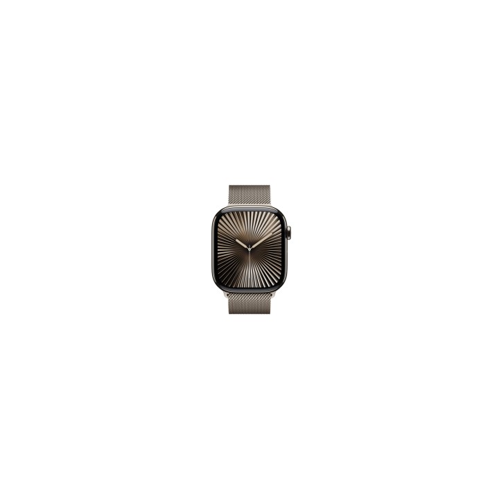 Apple Watch Series 10 OLED 46 mm Digital 416 x 496 Pixeles Pantalla táctil 4G Titanio Wifi GPS (satélite)