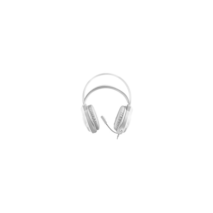 Mars Gaming MH124, Auriculares Gaming FRGB Rainbow, Diseño Ergonómico, Micrófono Flexible, Control de Volumen, Cascos Gaming,