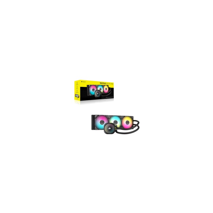 Corsair NAUTILUS 360 RS ARGB Procesador Refrigerador de aire Negro