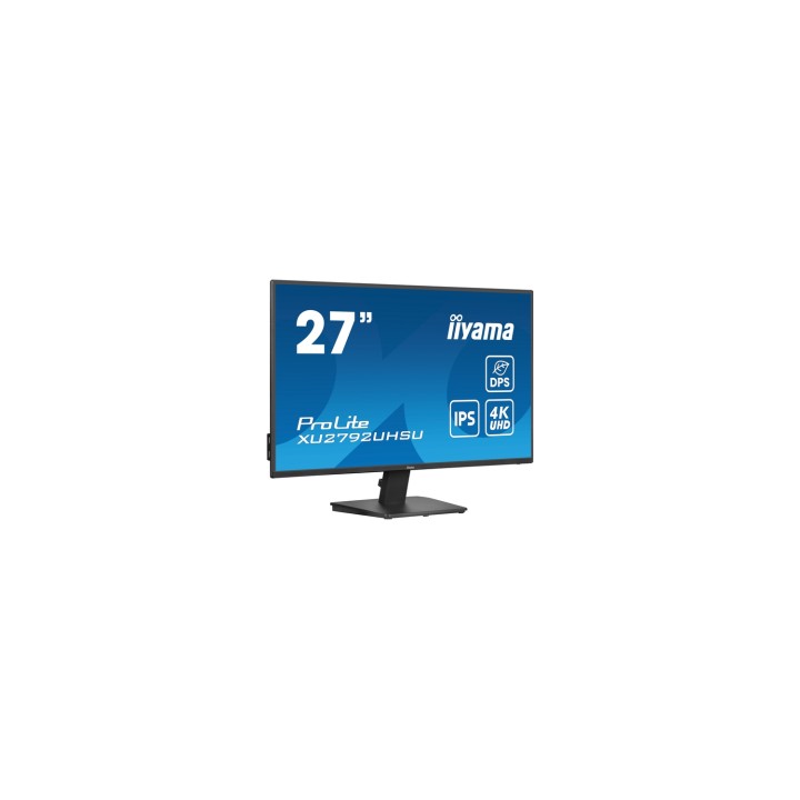 iiyama ProLite XU2792UHSU-B6 pantalla para PC 68,6 cm (27") 3840 x 2160 Pixeles 4K Ultra HD LED Negro