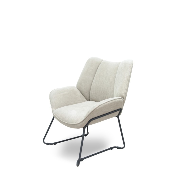 Piqueras y Crespo Sillón de espera Opti526 tela beige