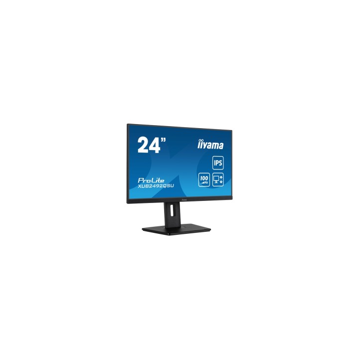 iiyama ProLite XUB2492QSU-B1 pantalla para PC 60,5 cm (23.8") 2560 x 1440 Pixeles Wide Quad HD LED Negro
