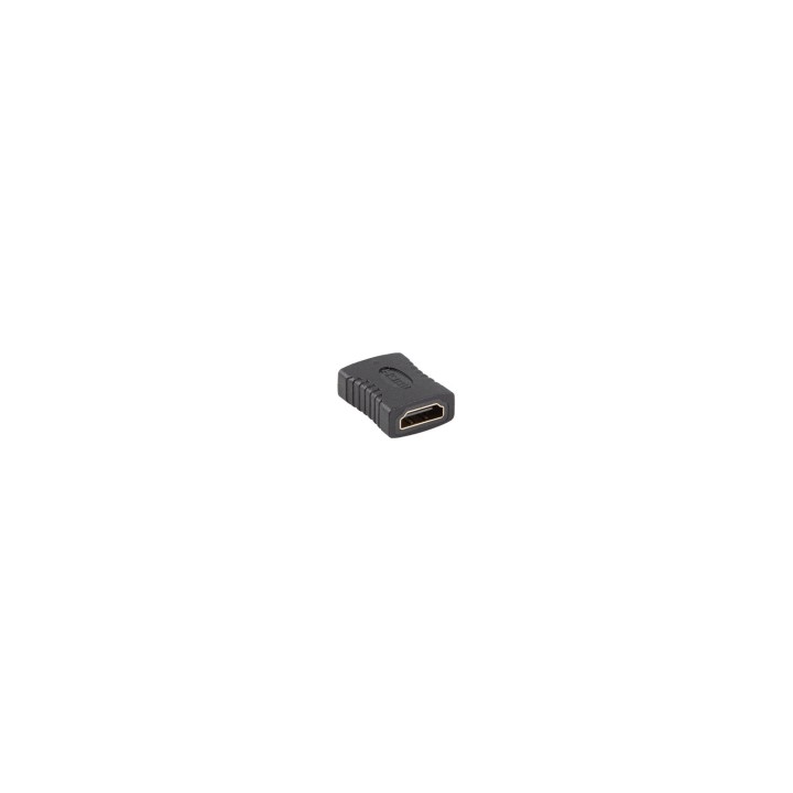 Lanberg AD-HDMI-01 cambiador de género para cable HDMI 2.0 Negro