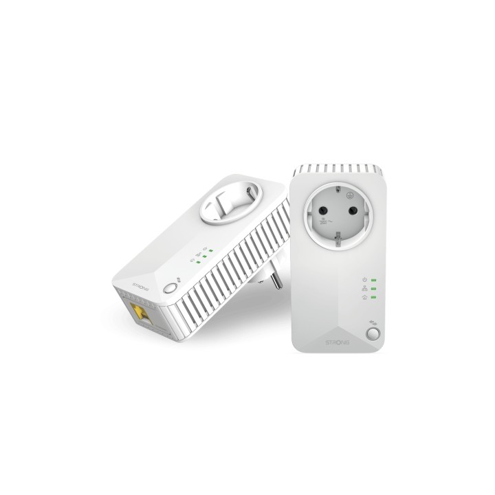 Strong Powerline 600 Duo 600 Mbit/s Ethernet Blanco 2 pieza(s)