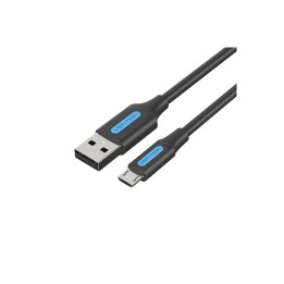 Vention Cable USB 2.0 3A COLBH/ USB Macho - MicroUSB Macho/ 2m/ Negro