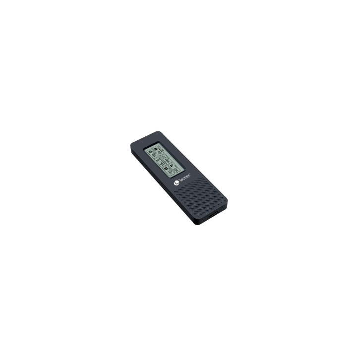 Leotec CAJA EXTERNA PARA DISCOS M.2 NVME CON PANEL LCD
