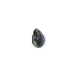 Mars Gaming MM-SK, Ratón Gaming Inalámbrico Vertical, Diseño Ergonómico, Iluminación RGB Chroma, Sensor Óptico Pixart 8400DPI,