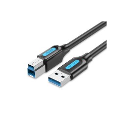Vention Cable USB 3.0 Impresora COOBI/ USB Tipo-B Macho - USB Macho/ 3m/ Negro
