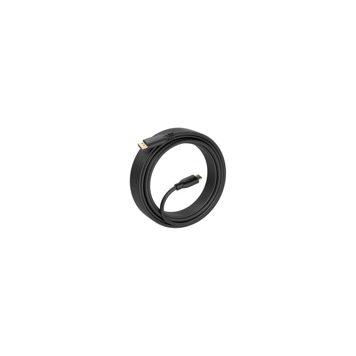 AISENS A125-0921 adaptador de cable de vídeo 7 m DisplayPort HDMI Negro