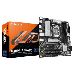 GIGABYTE B860M DS3H Placa base - CPUs Intel Core Ultra, VRM de 5+1+2+1 fases, hasta 9066MHz DDR5, 1xPCIe 5.0 + 1xPCIe 4.0 M.2,