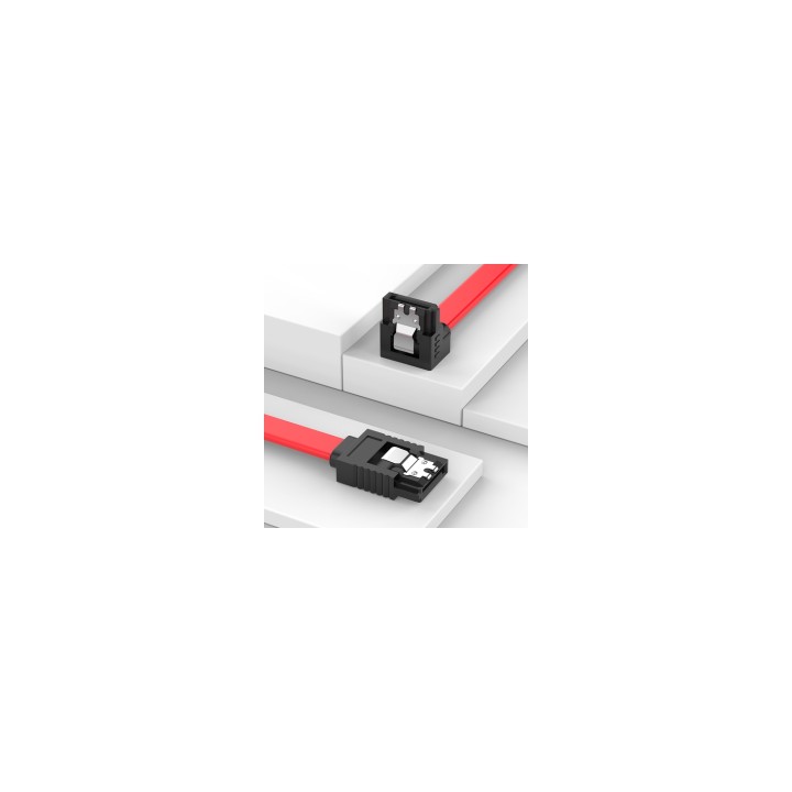 Vention Cable SATA KDDRD/ SATA Hembra - SATA Hembra/ 50cm/ Rojo