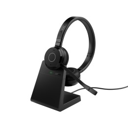 Jabra Evolve 65 TE Auriculares Inalámbrico y alámbrico Diadema Oficina/Centro de llamadas USB tipo A Bluetooth Base de carga