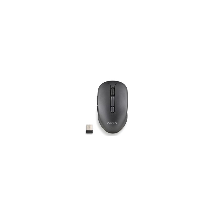 NGS EVO PEEP ratón Hogar mano derecha RF Wireless + Bluetooth Laser 3200 DPI