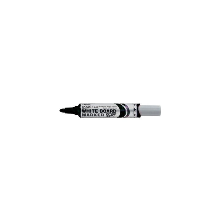 Pentel Maxiflo marcador Punta redonda Negro