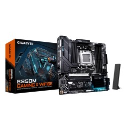 GIGABYTE B850M GAMING X WIFI6E Placa Base - Procesadores AMD Ryzen Serie 9000, VRM Digital 10+2+2 fases, hasta 8200MHz DDR5
