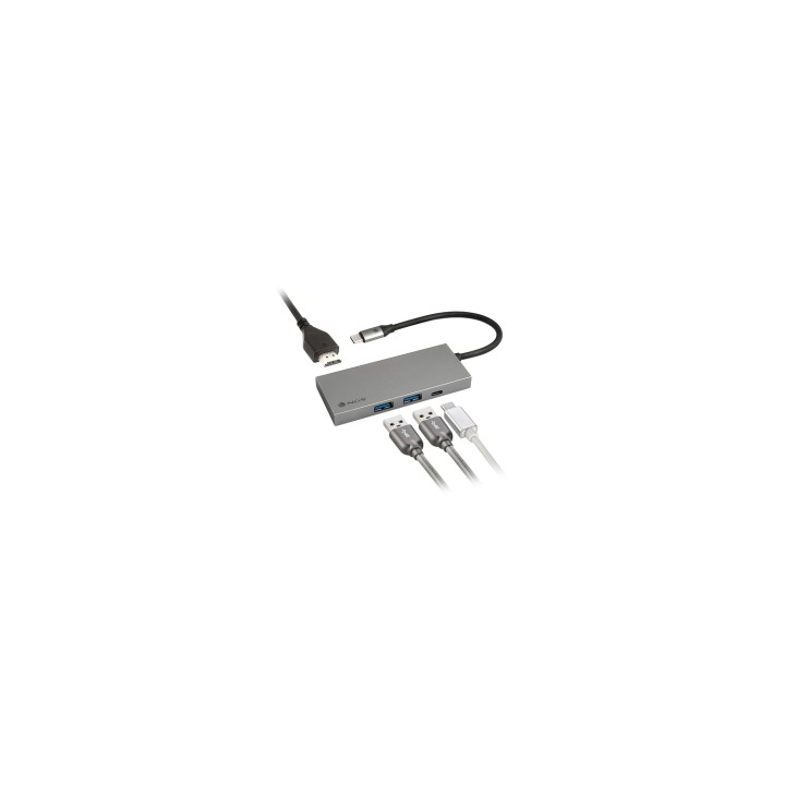 NGS WONDER DOCK4 PRO Alámbrico USB 3.2 Gen 1 (3.1 Gen 1) Type-C Aluminio