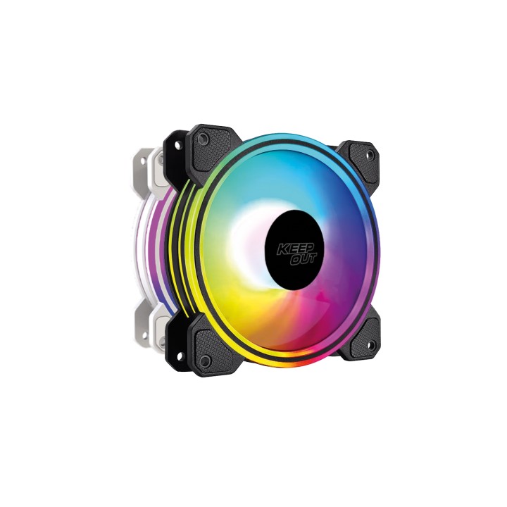 Keep Out XFC-120DR Ventilador ARGB Negro