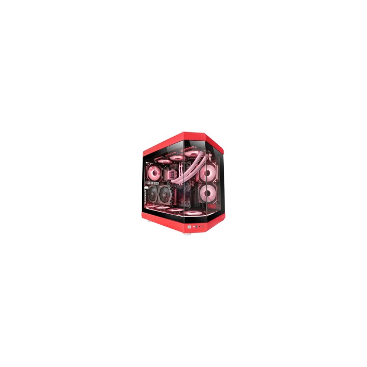 Mars Gaming MC-3T Midi Tower Rojo