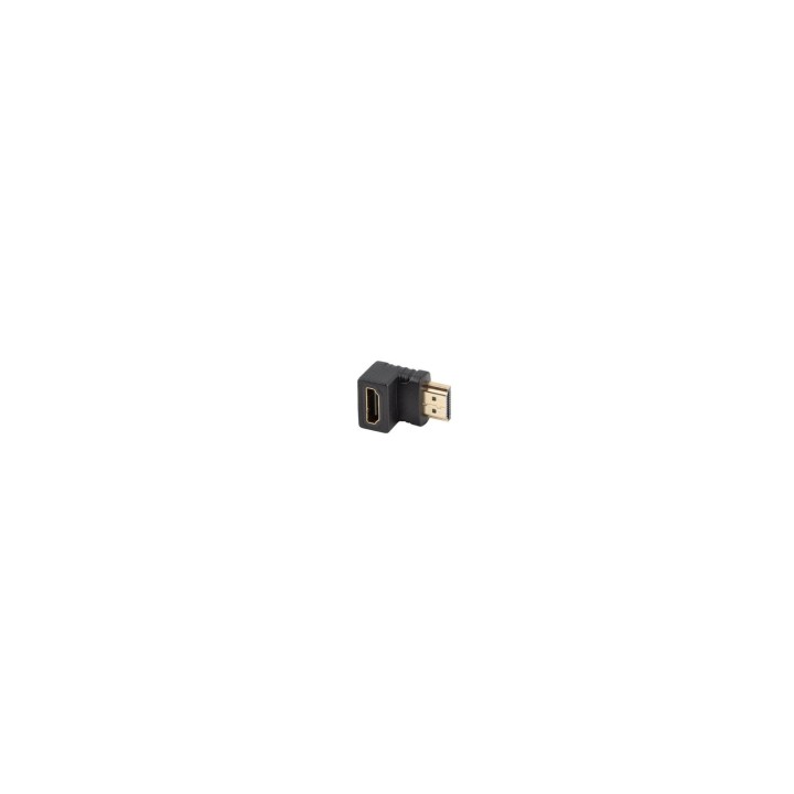 Lanberg AD-HDMI-03 adaptador de cable de vídeo HDMI tipo A (Estándar) Negro