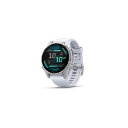 Garmin Fenix 8 3,3 cm (1.3") AMOLED 43 mm Digital 416 x 416 Pixeles Pantalla táctil Plata Wifi GPS (satélite)