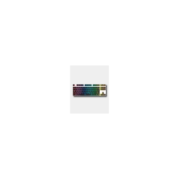 Krom NXKROMKERNELPROSP teclado Juego USB + RF Wireless + Bluetooth QWERTY Español Negro, Blanco