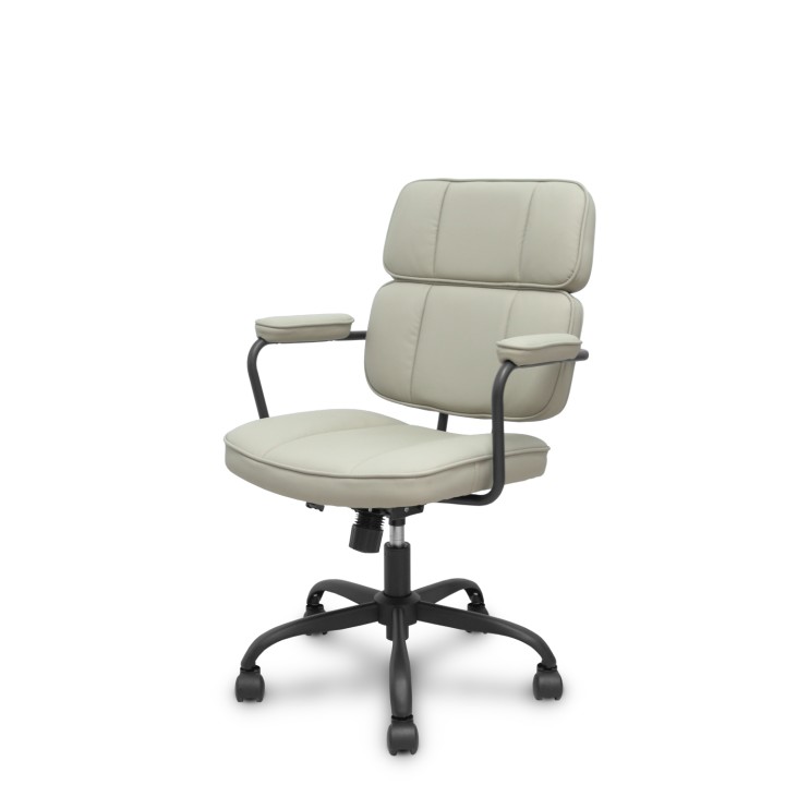 Piqueras y Crespo Silla Opti518 basculante simipiel beige